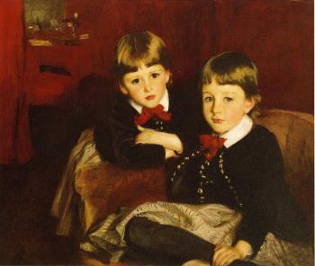 約翰 辛格 薩金特 Portrait of Two Children